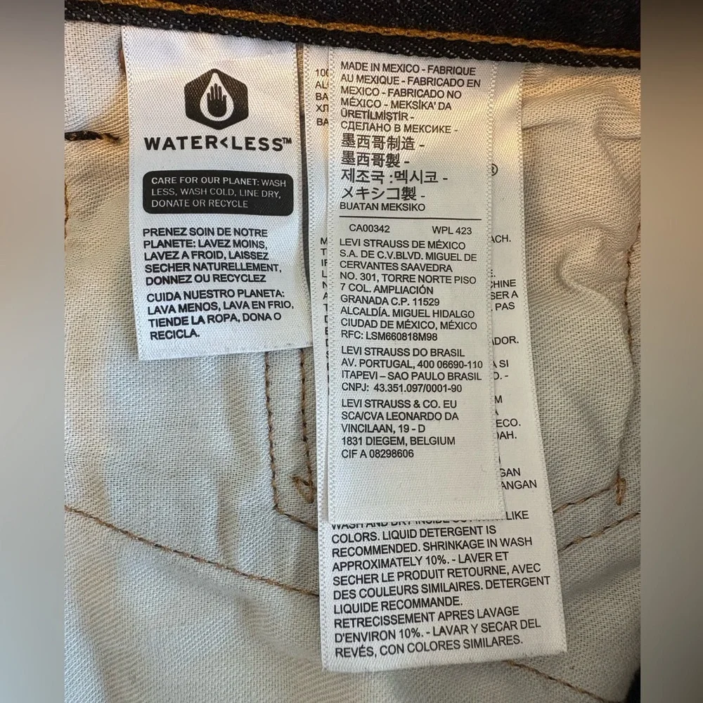EUC Levi's 501 Original Fit Jeans Size 36x34